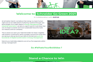 Schneider Go Green 2021 – Challenge